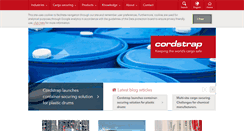 Desktop Screenshot of cordstrap.com